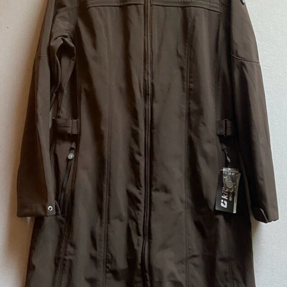 NWT Killtec hooded fleece lined water resistant jacket Sz 14 - Picture 6 of 16